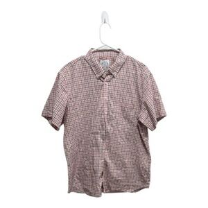 Kirrin Finch Red Blue White Plaid Casual Shirt Size 22